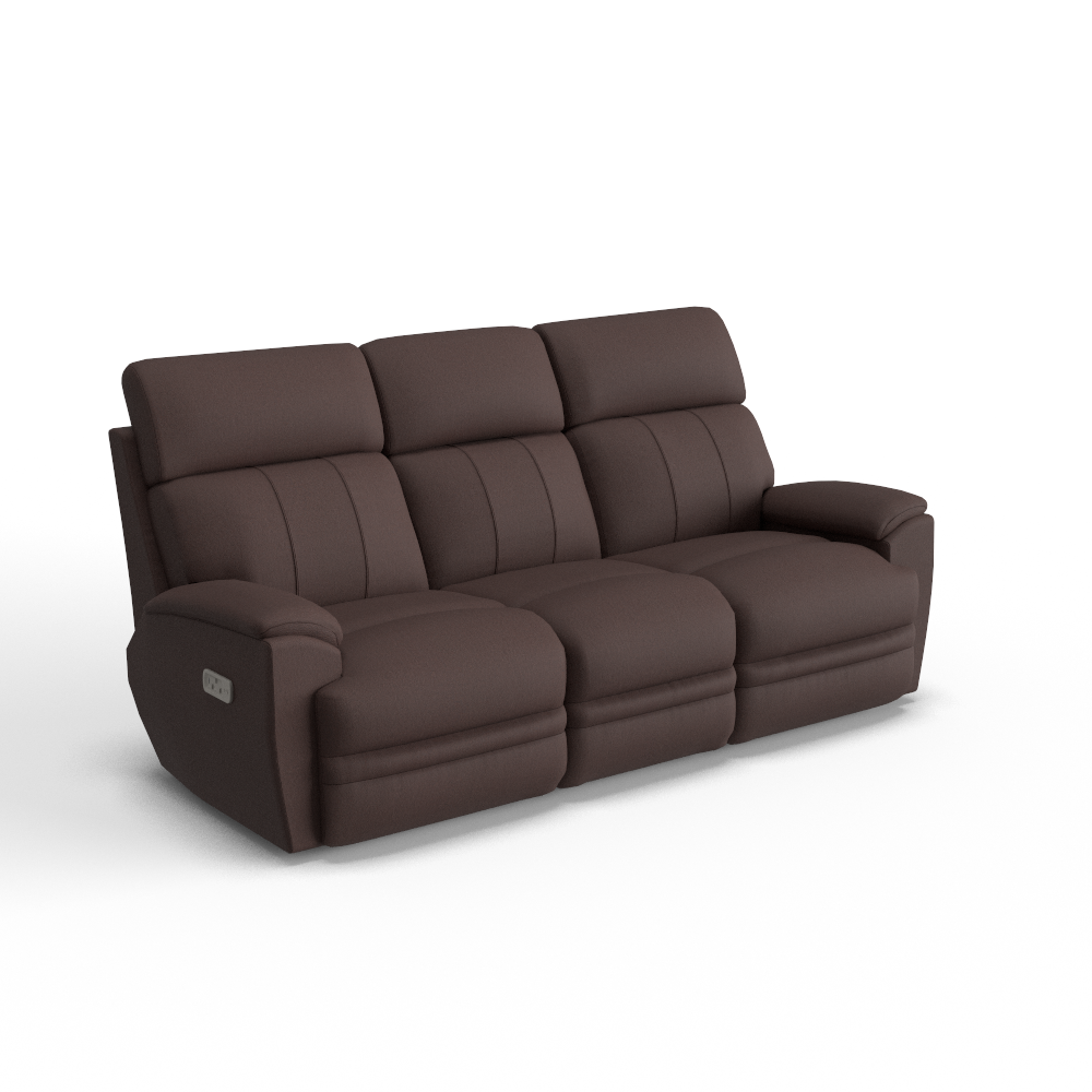 Talladega Power Reclining Sofa w/ Headrest & Lumbar, In Stock